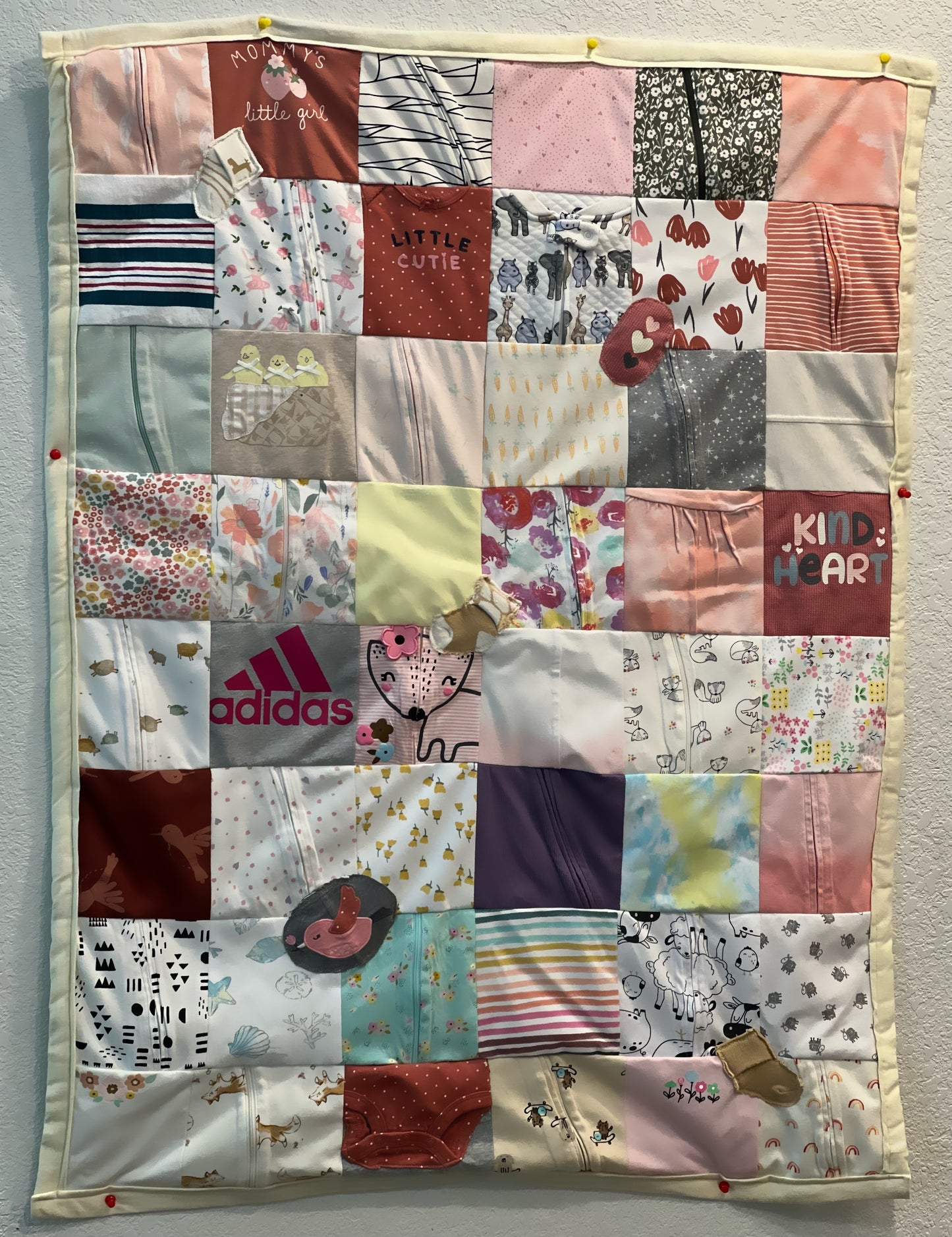 Infant snugzie memory blanket